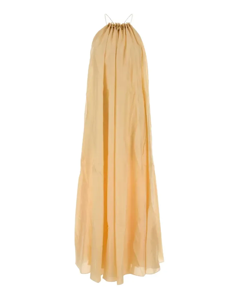 Zimmermann Aster Neckholder-Maxikleid - Nude Nude