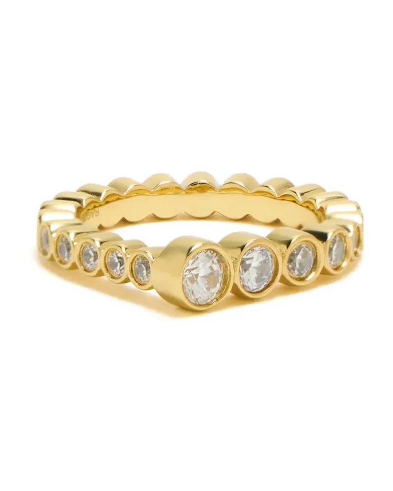 RAGBAG twist ring - Gold Gold