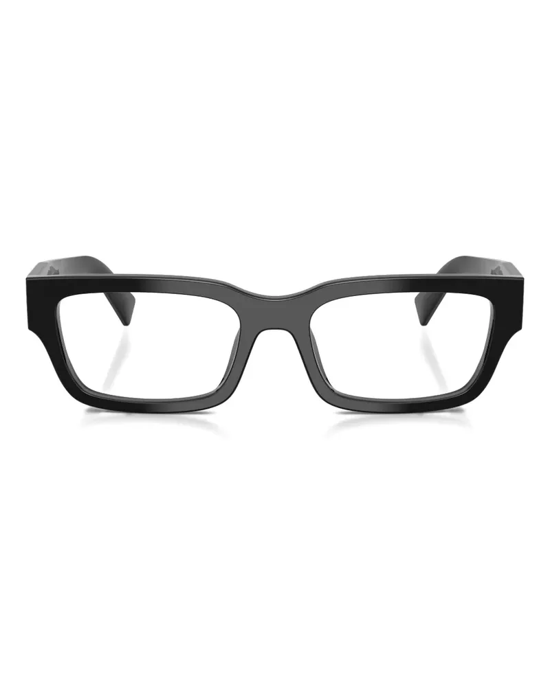 Prada square frame glasses - Schwarz Schwarz