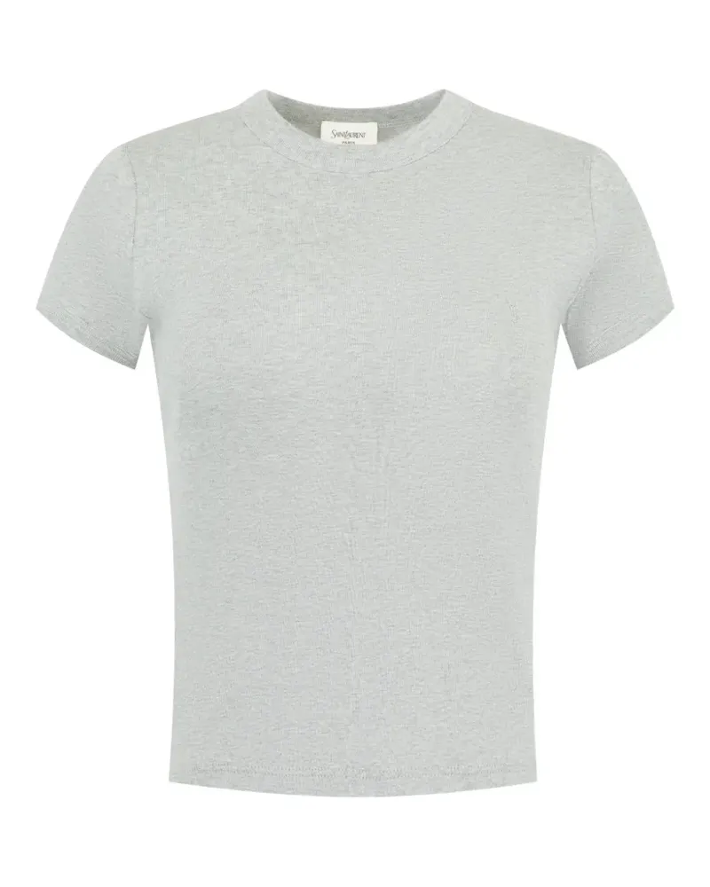 Saint Laurent Klassisches T-Shirt - Grau Grau