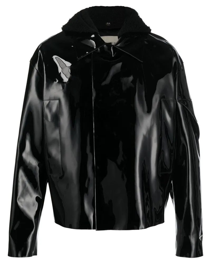 1017 ALYX 9SM Scout Jacke mit Glanzoptik - Schwarz Schwarz