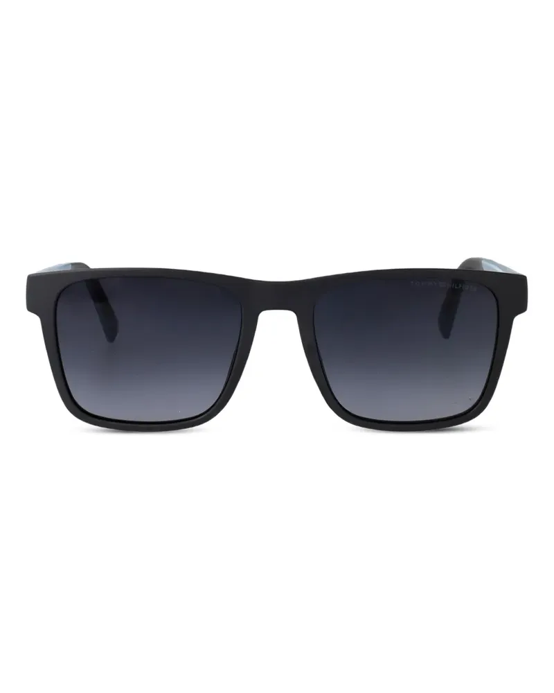 Tommy Hilfiger Sonnenbrille mit eckigem Gestell - Grau Grau
