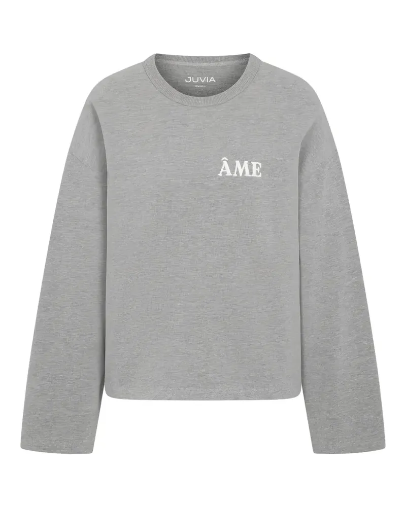 Juvia Pullover aus Fleece - Grau Grau