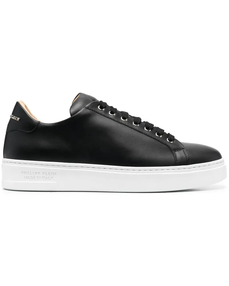 Philipp Plein Skull and Plein Sneakers - Schwarz Schwarz