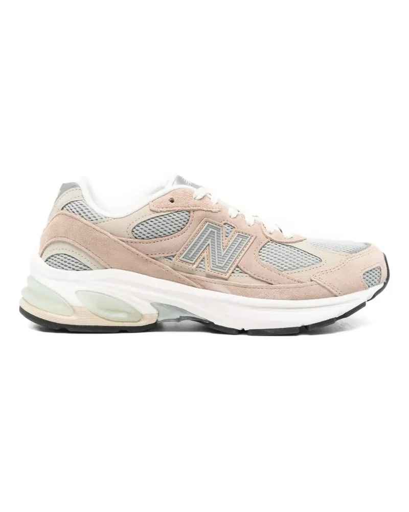 New Balance Sneakers mit Logo - Nude Nude