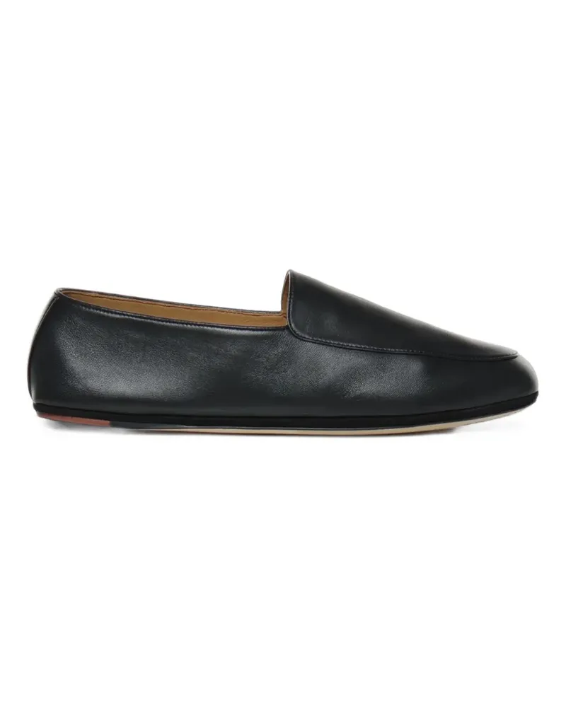 Loro Piana Anton Loafer aus Leder - Schwarz Schwarz