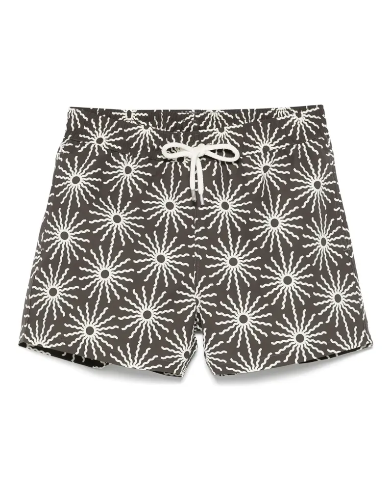 Frescobol Carioca Rio Badeshorts - Grün Grün