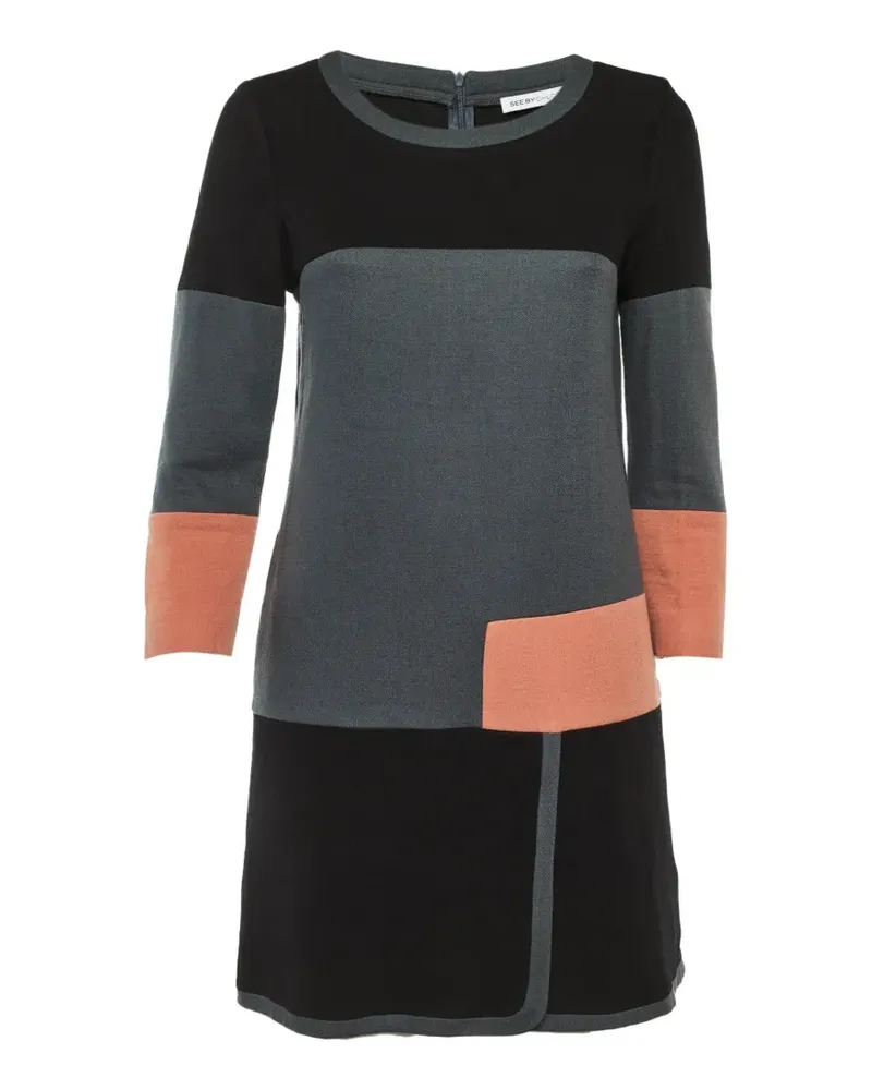 See by Chloé colour-block sheath dress - Grau Grau