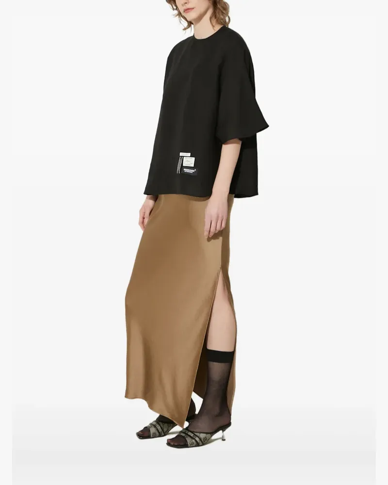 Undercover Top mit Zierkette - Schwarz Schwarz