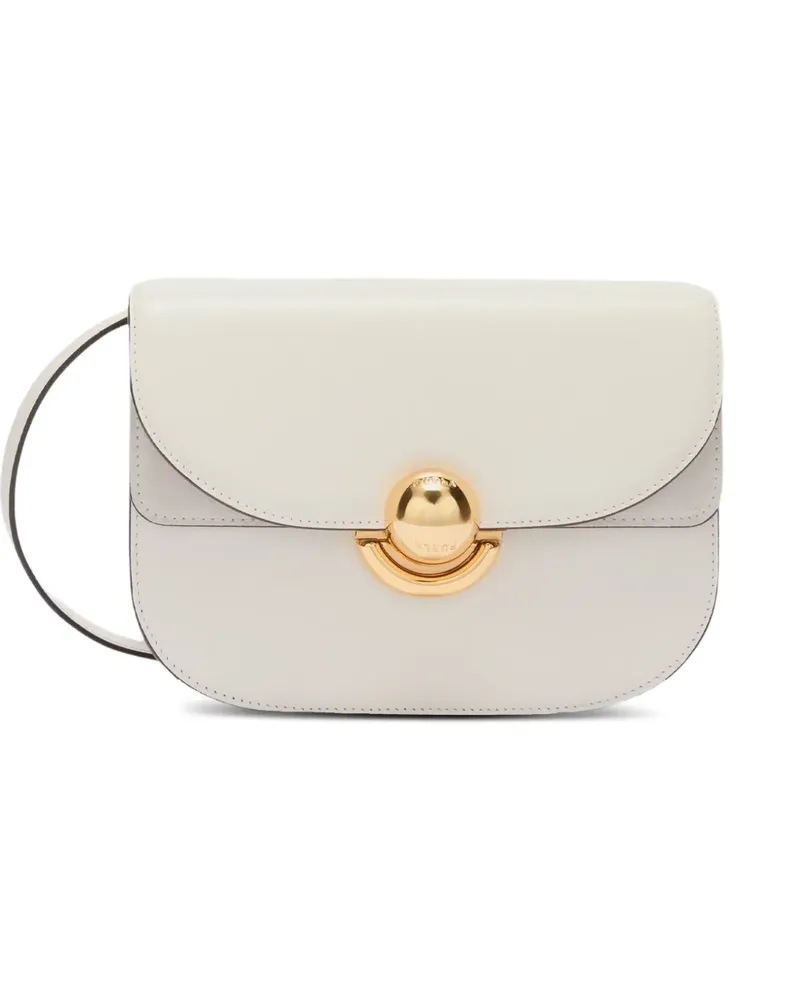 Furla Mini Sfera Umhängetasche mit Klappe - Weiß Weiß