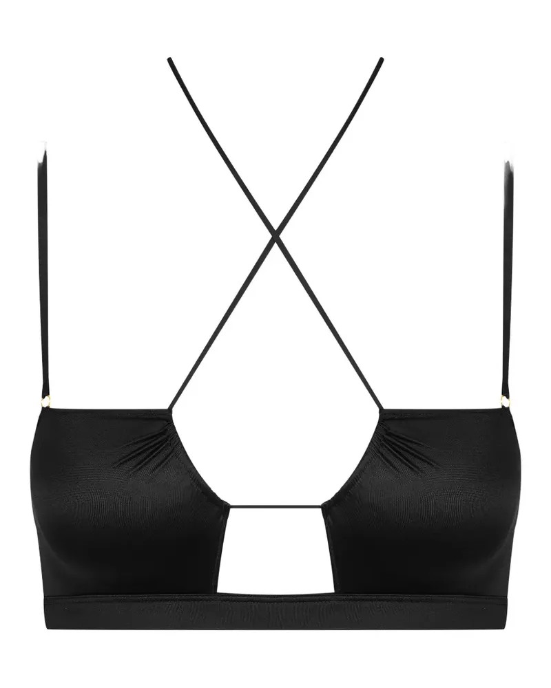 Maison Close French Kiss BH - Schwarz Schwarz