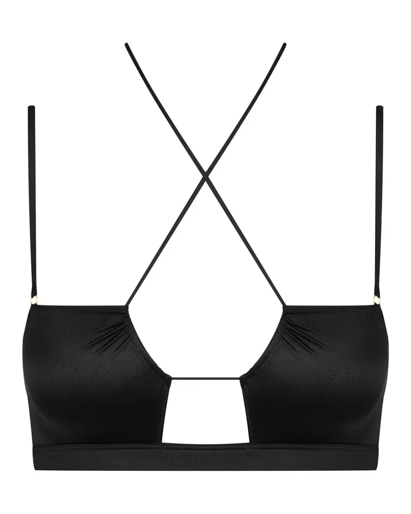 Maison Close French Kiss BH - Schwarz Schwarz