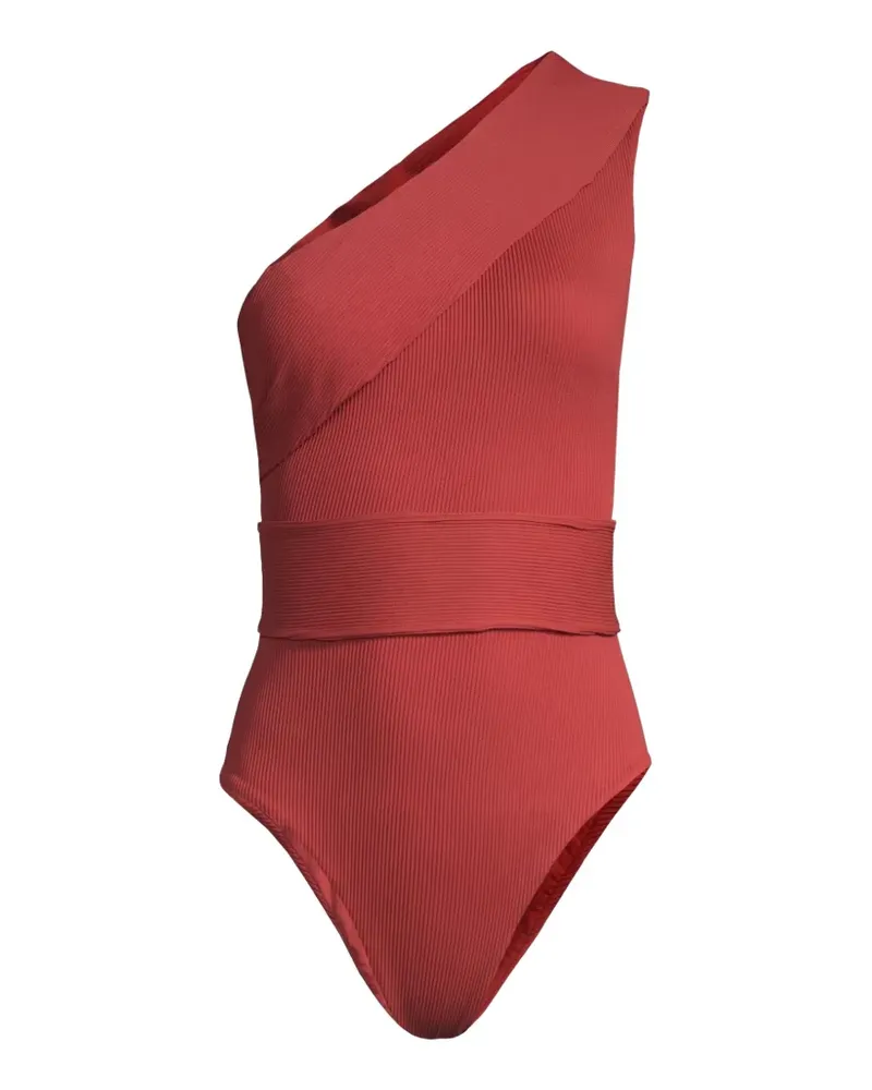 Haight Maria One-Shoulder-Badeanzug - Rot Rot
