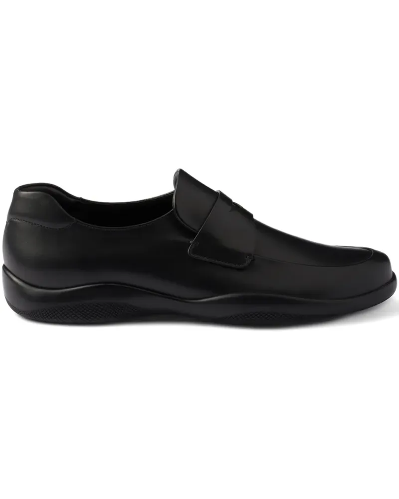 Prada Klassische Loafer - Schwarz Schwarz