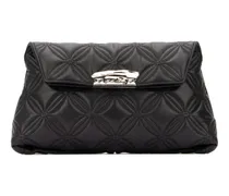 Große Clutch - Schwarz