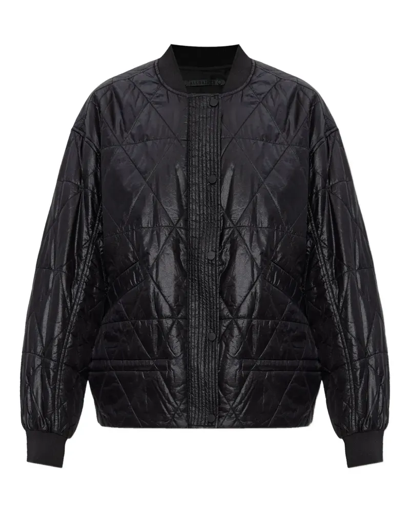 AllSaints Alii Bomberjacke - Schwarz Schwarz