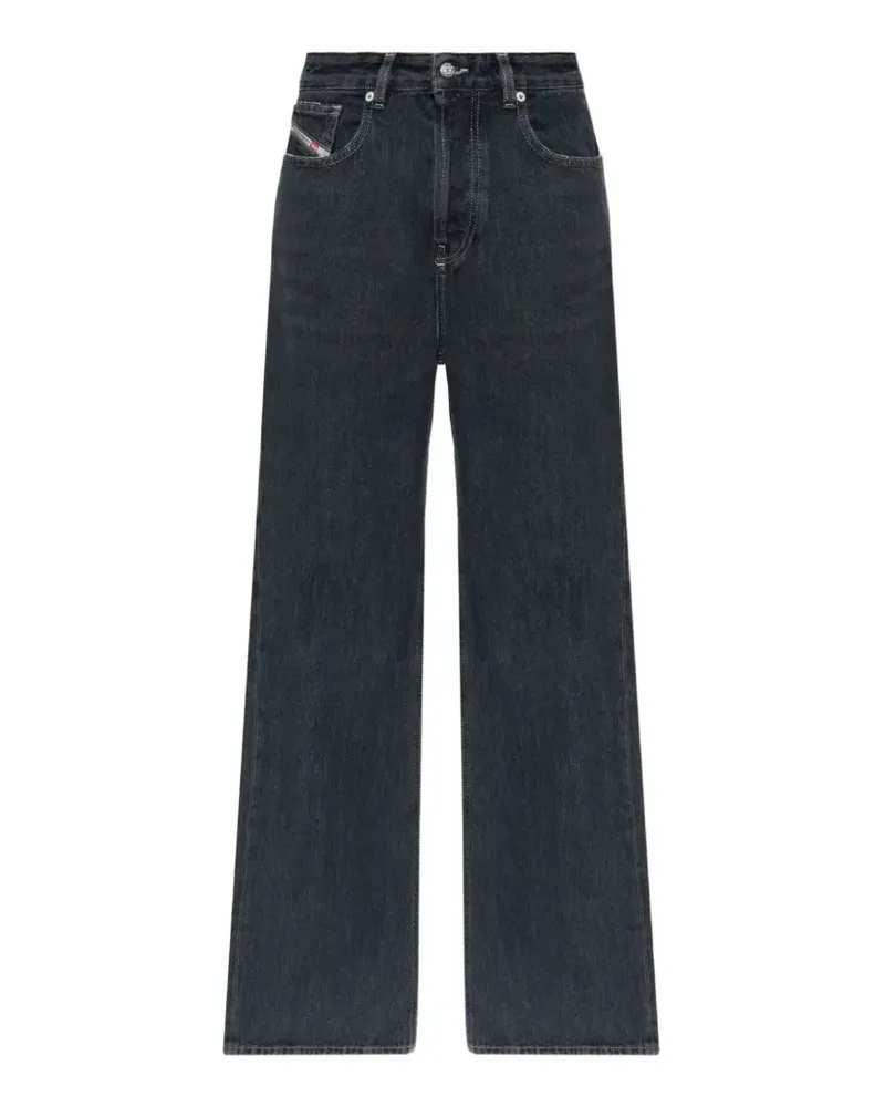 Diesel 1996 D-Sire Jeans mit weitem Bein - Schwarz Schwarz