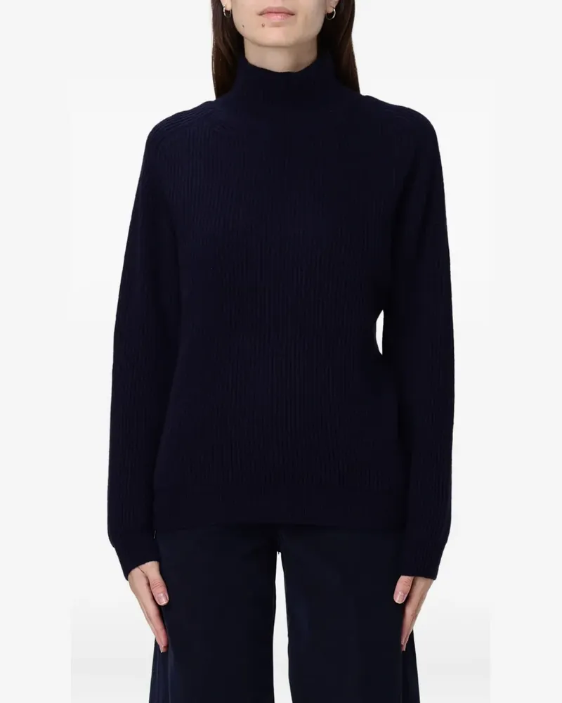 Dondup Gerippter Rollkragenpullover - Blau Blau