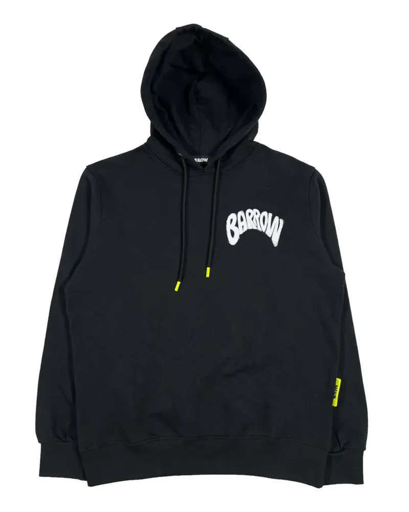 BARROW Hoodie mit grafischem Print - Schwarz Schwarz