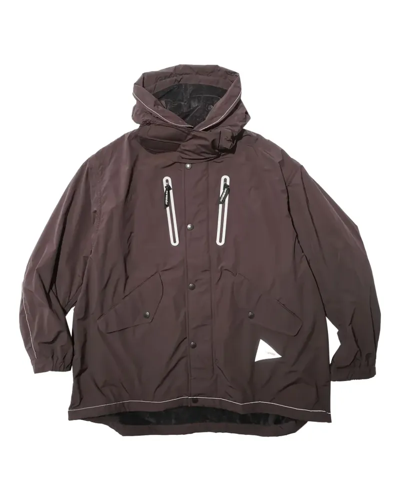 and wander Fish Tail Octa jacket - Braun Braun