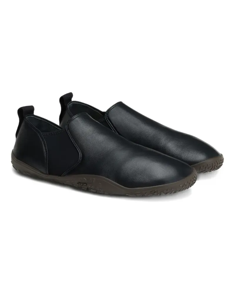 Christophe Lemaire Slipper aus Leder - Schwarz Schwarz
