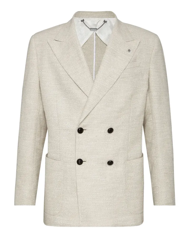 Billionaire Statement double-breasted blazer - Nude Nude