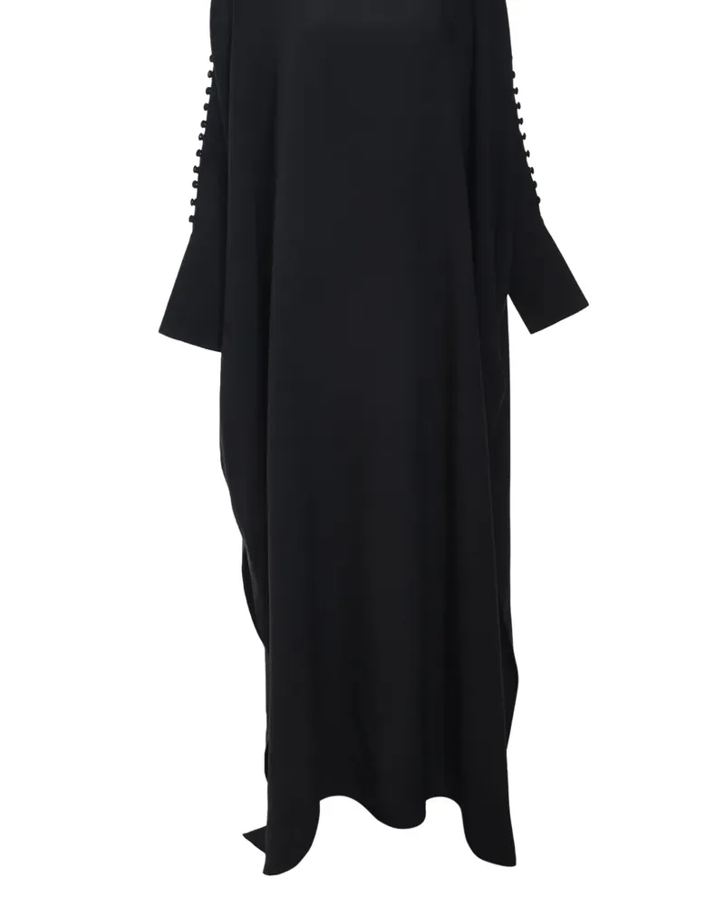 Taller Marmo Mila Midikleid - Schwarz Schwarz