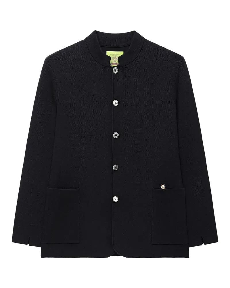 Shanghai Tang Meow Jacke mit fünf Knöpfen - Schwarz Schwarz