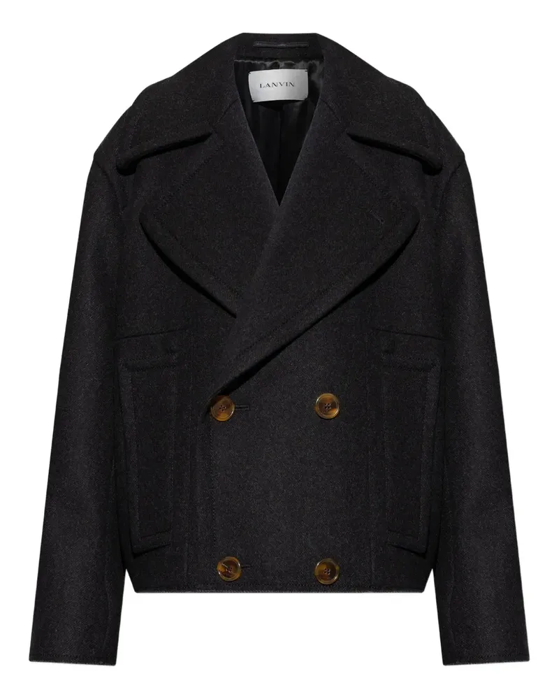 Lanvin Klassische Cabanjacke - Grau Grau