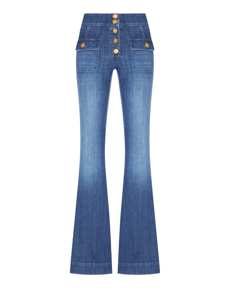 Seafarer Anais flap-pocket jeans - Blau Blau