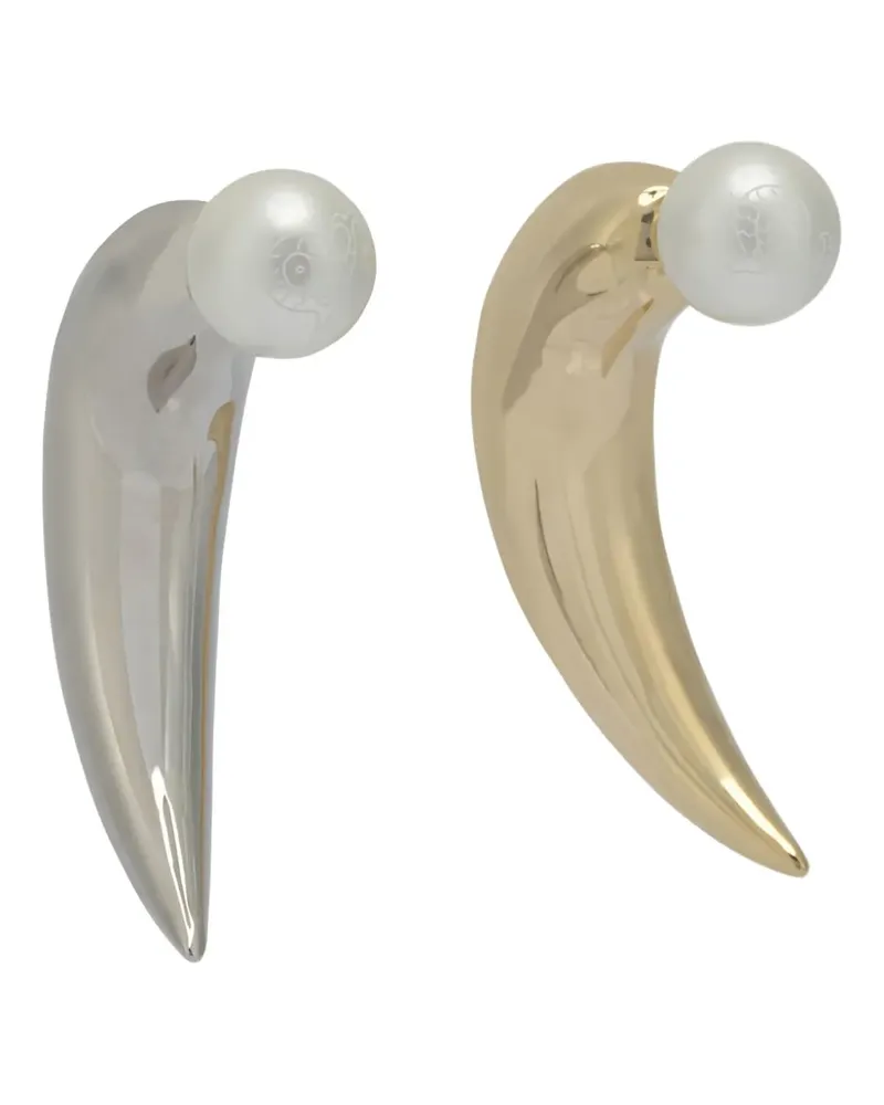 Emilio Pucci pearl pendant necklace - Silber Silber