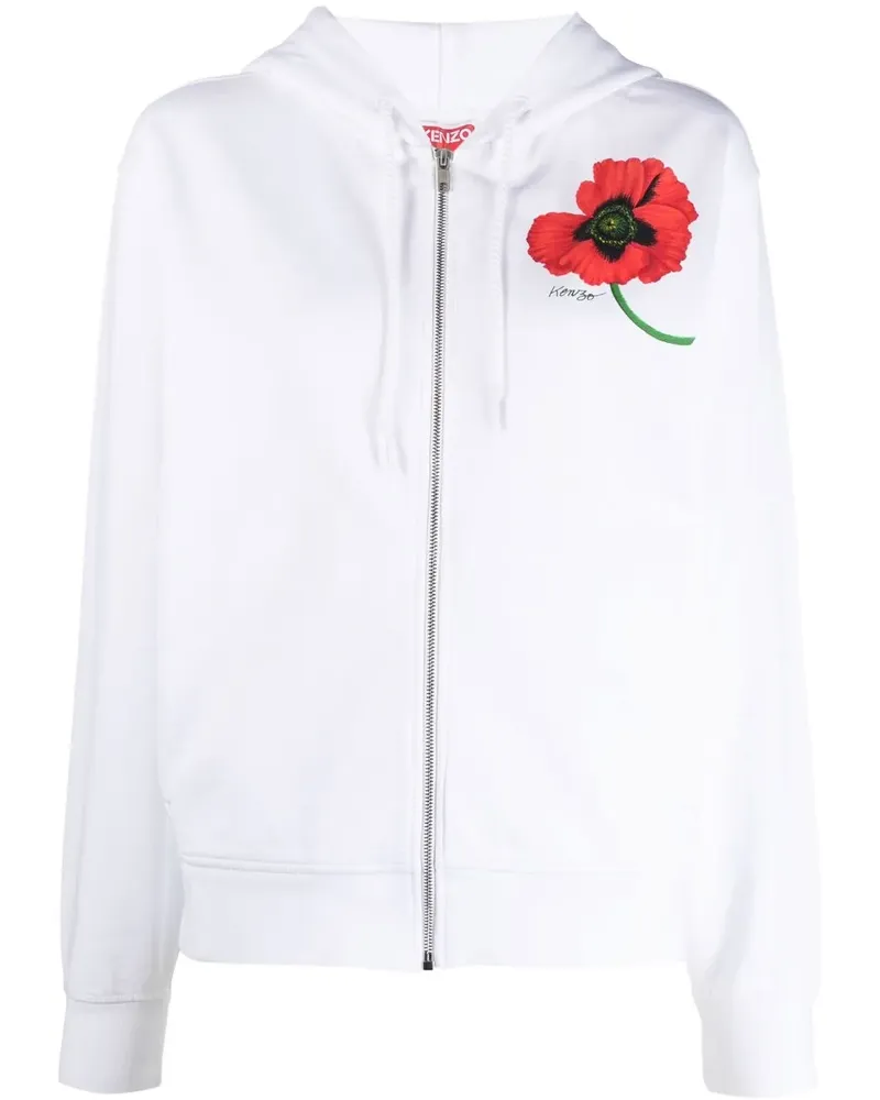 Kenzo Boke Flower Kapuzenjacke - Weiß Weiß