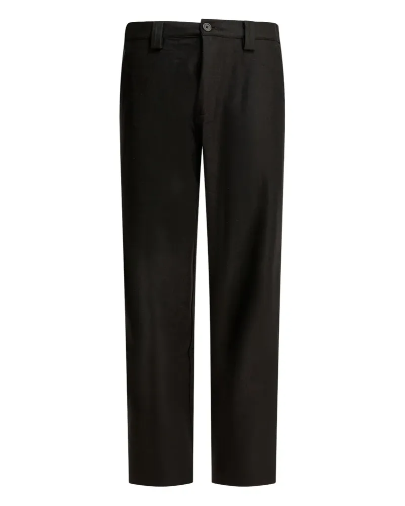 GR10K patch pocket trousers - Schwarz Schwarz