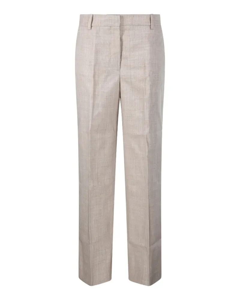 By Malene Birger Gerade Hose mit Bügelfalten - Nude Nude