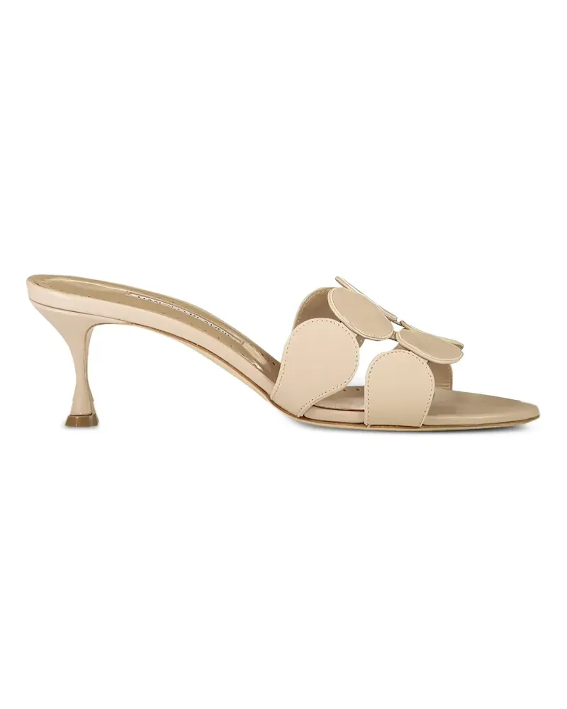 Manolo Blahnik Haribal sandals - Nude Nude