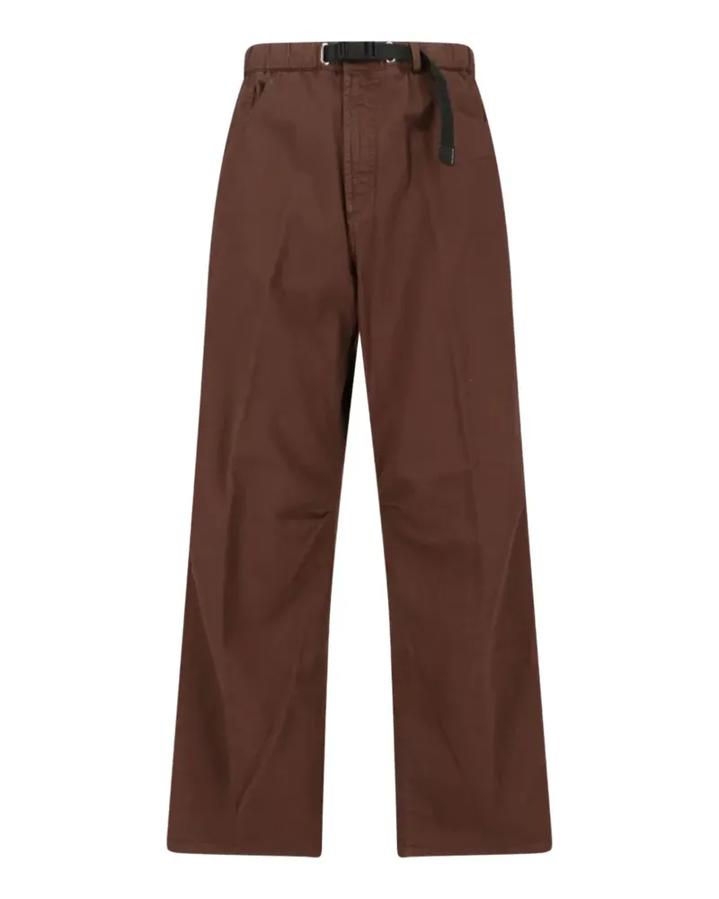 PLAN C belted trousers - Braun Braun