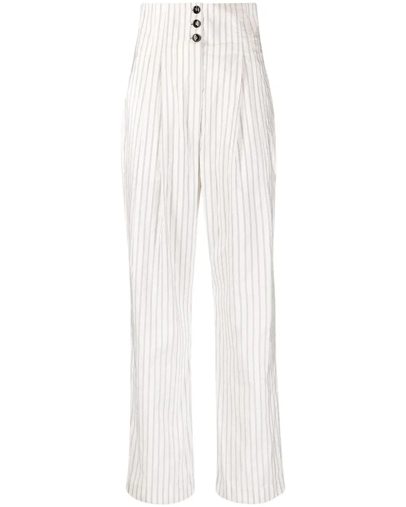 Philosophy Di Lorenzo Serafini Hose mit Print - Weiß Weiß