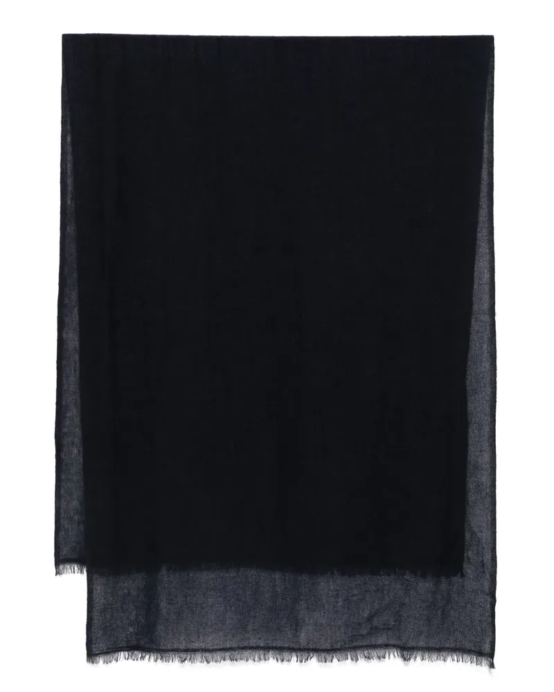 N.Peal Gestrickter Schal - Blau Blau
