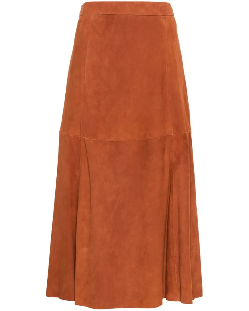 Ralph Lauren Rock aus Wildleder - Orange Orange