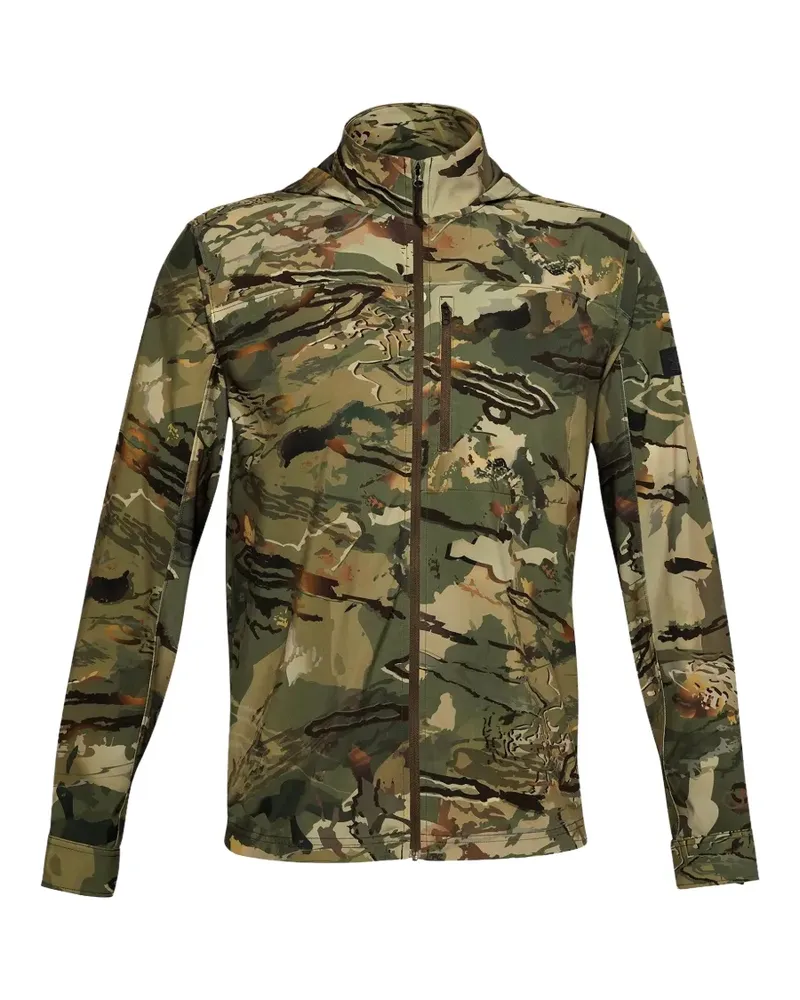 Under Armour Camo Jacke mit Reißverschluss - Grün Grün