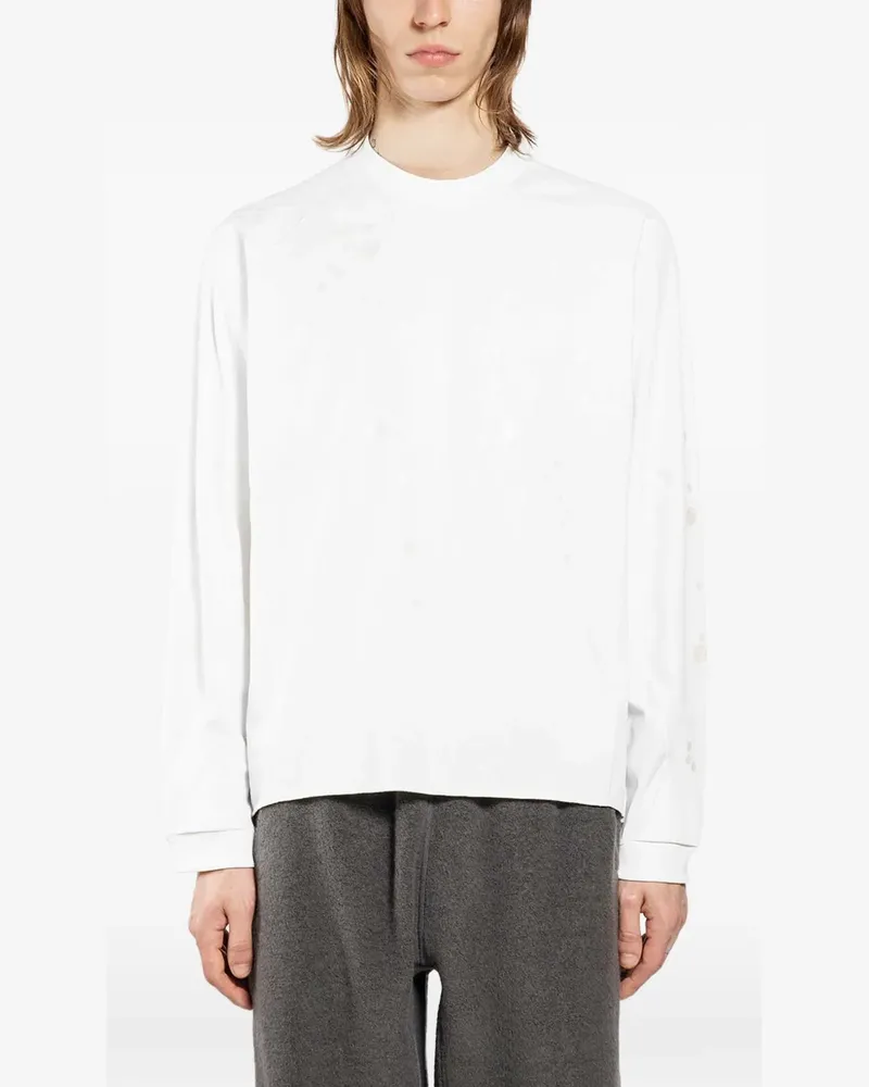 Goldwin 0 Graphic long-sleeve T-shirt - Weiß Weiß