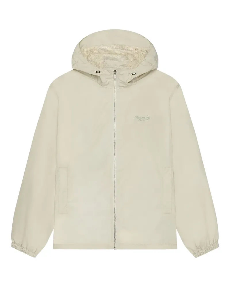 Givenchy hooded zip windbreaker - Nude Nude