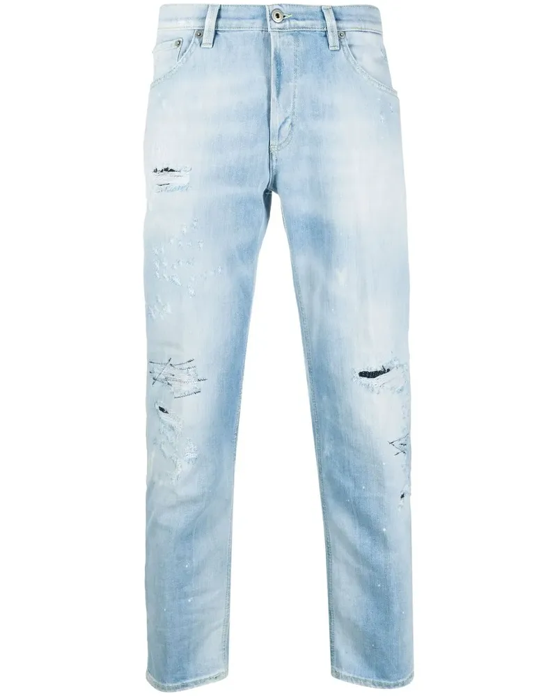 Dondup Jeans im Distressed-Look - Blau Blau