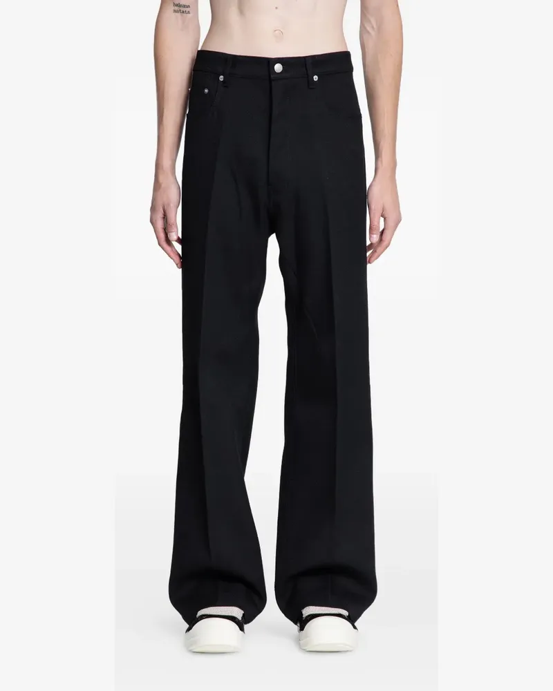 Rick Owens Geth Jeans - Schwarz Schwarz
