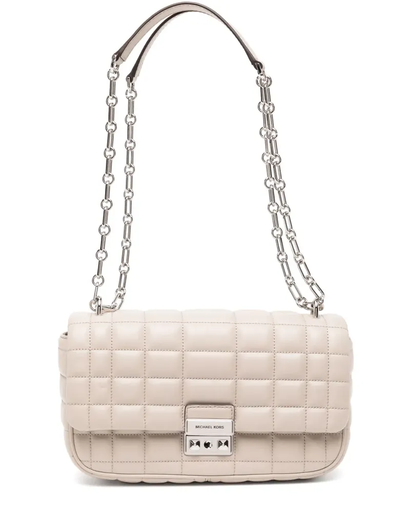 Michael Kors Große Tribeca Schultertasche - Nude Nude