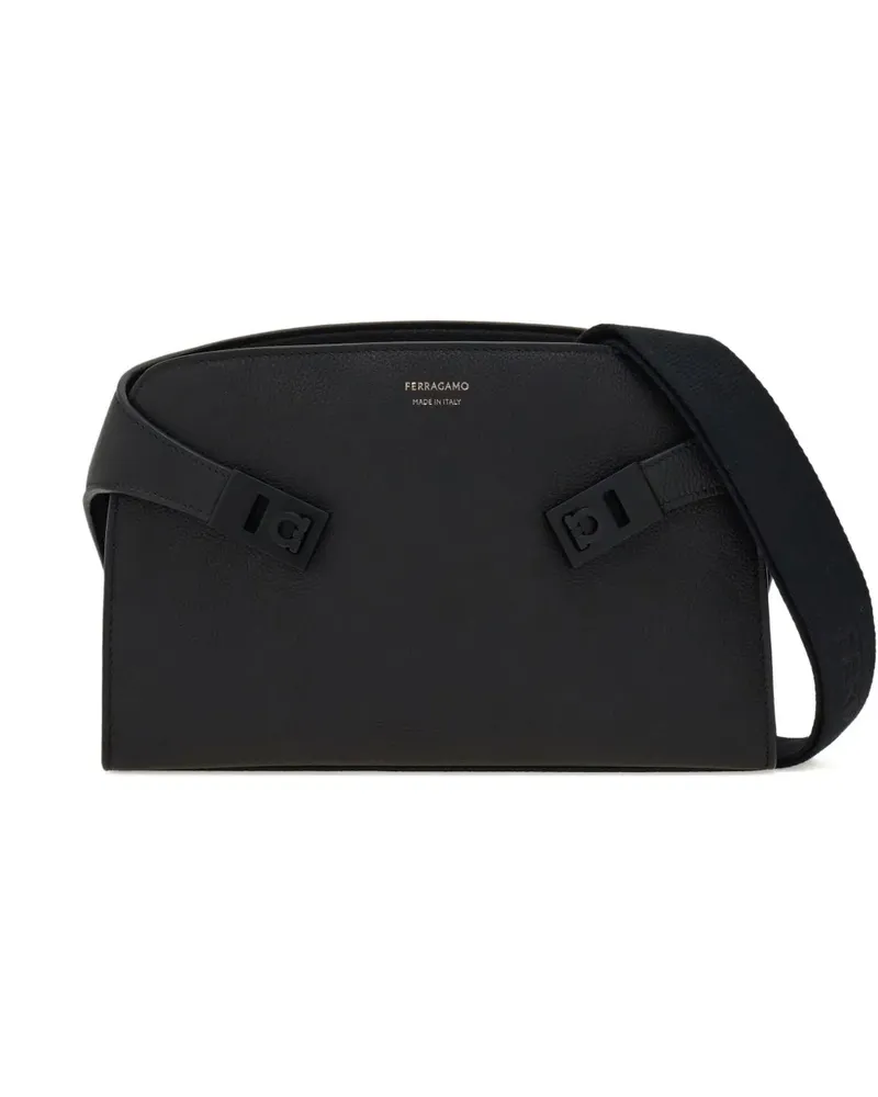 Ferragamo Hug Kuriertasche - Schwarz Schwarz