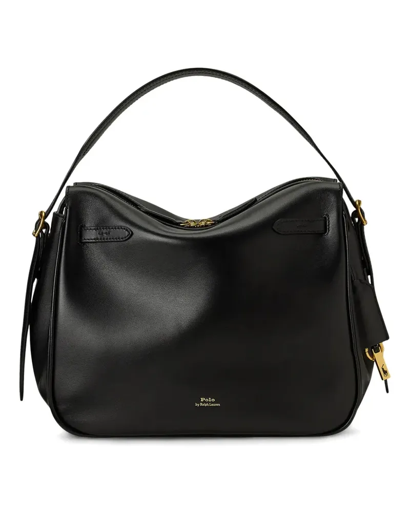 Ralph Lauren Handtasche mit Logo - Schwarz Schwarz