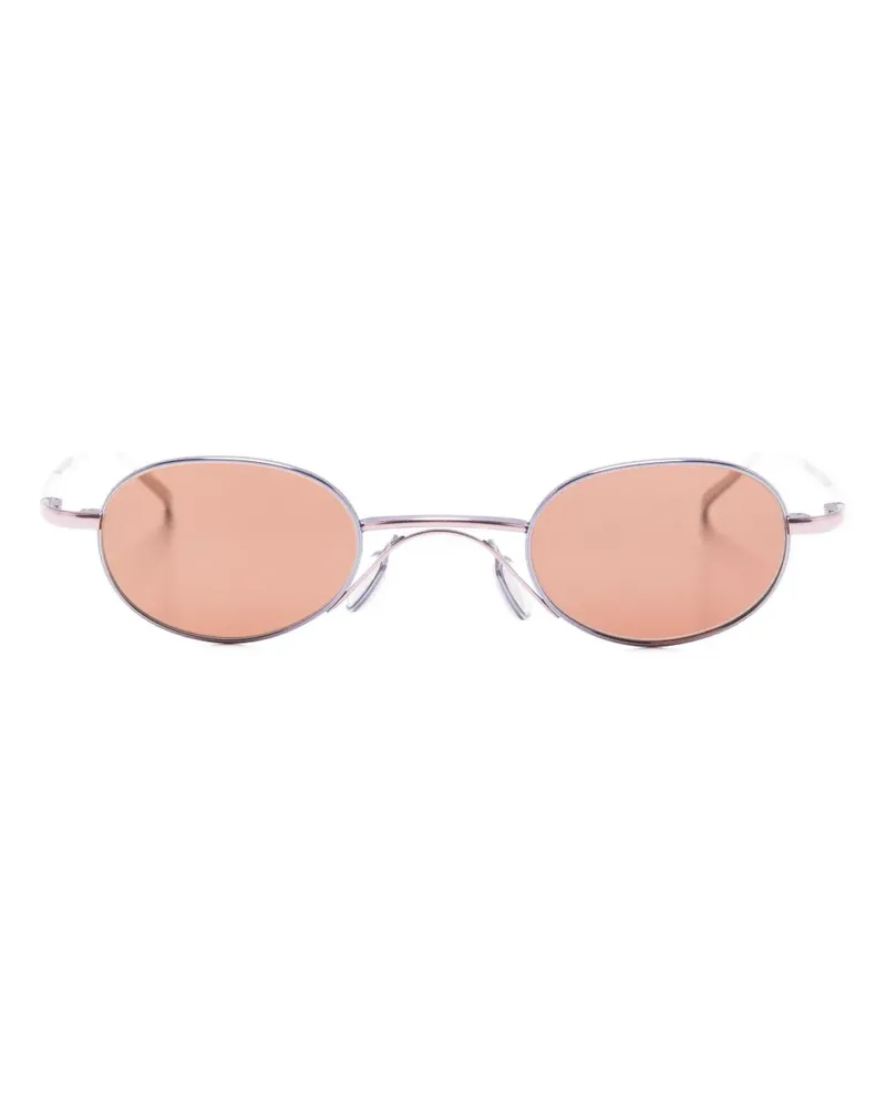 Christian Roth Sonnenbrille mit ovalem Gestell - Rosa Rosa