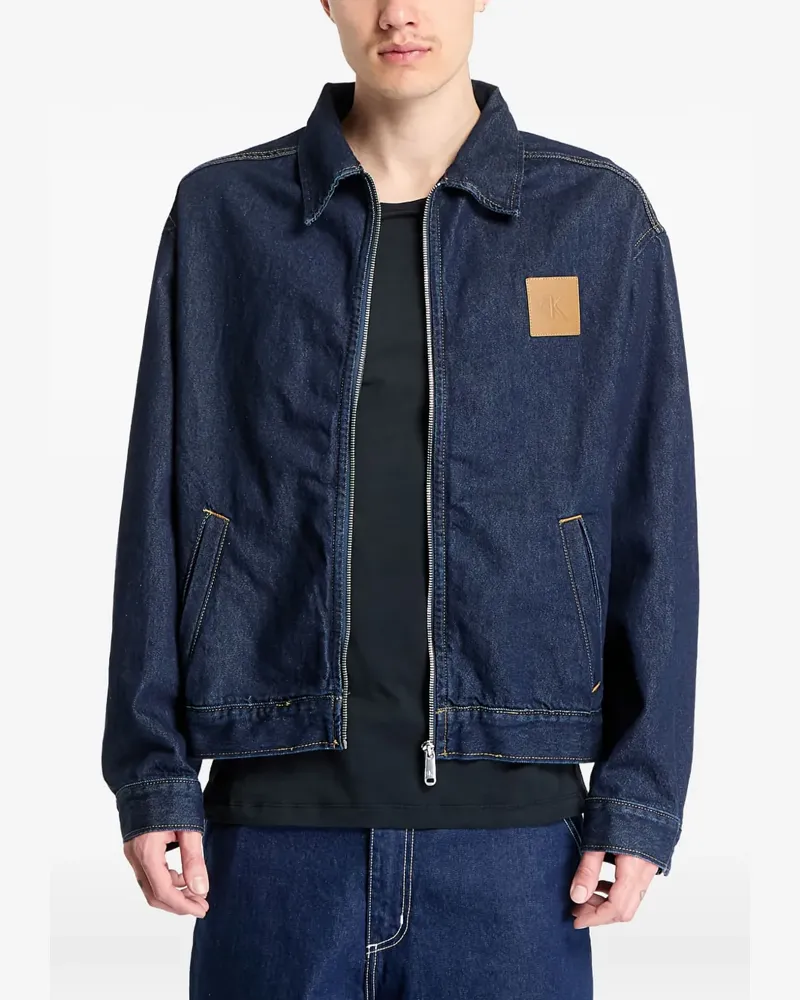 Calvin Klein Jacke aus Baumwolle - Blau Blau