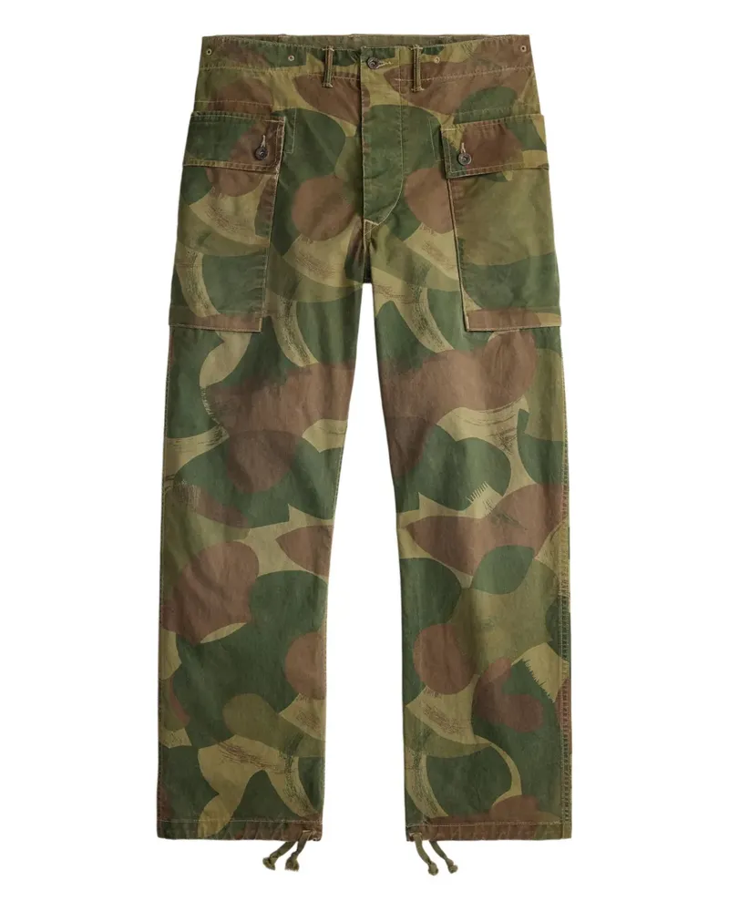 Ralph Lauren Hose mit Camouflage-Print - Grün Grün